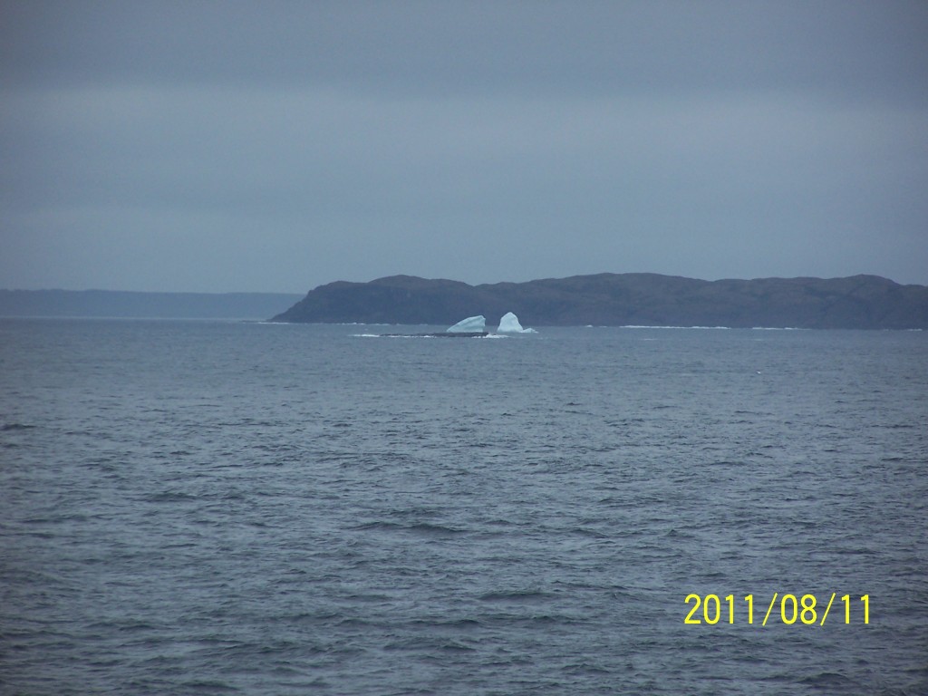 First iceberg