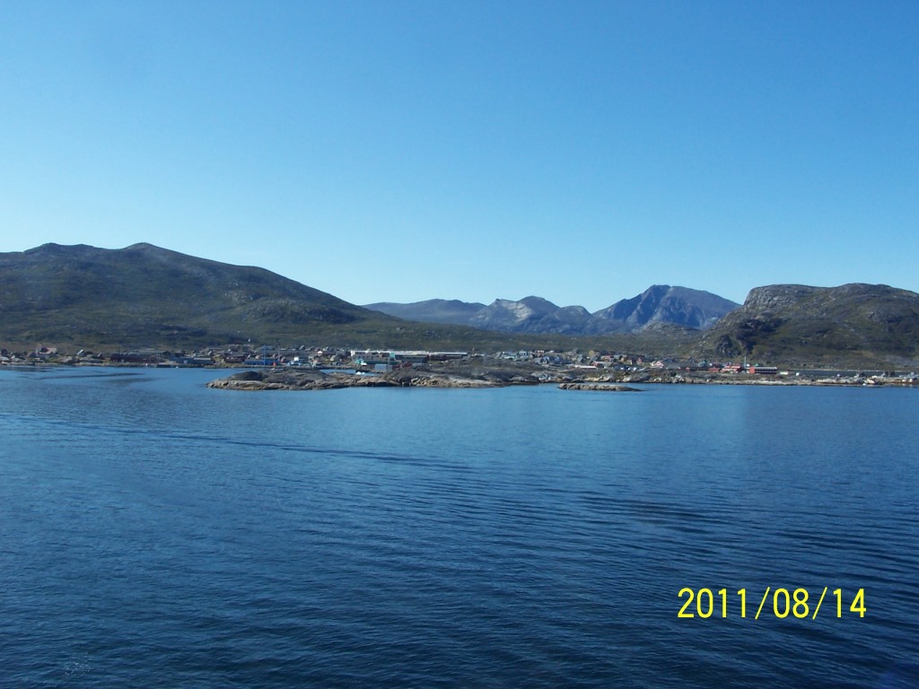 Nanortalik from sea