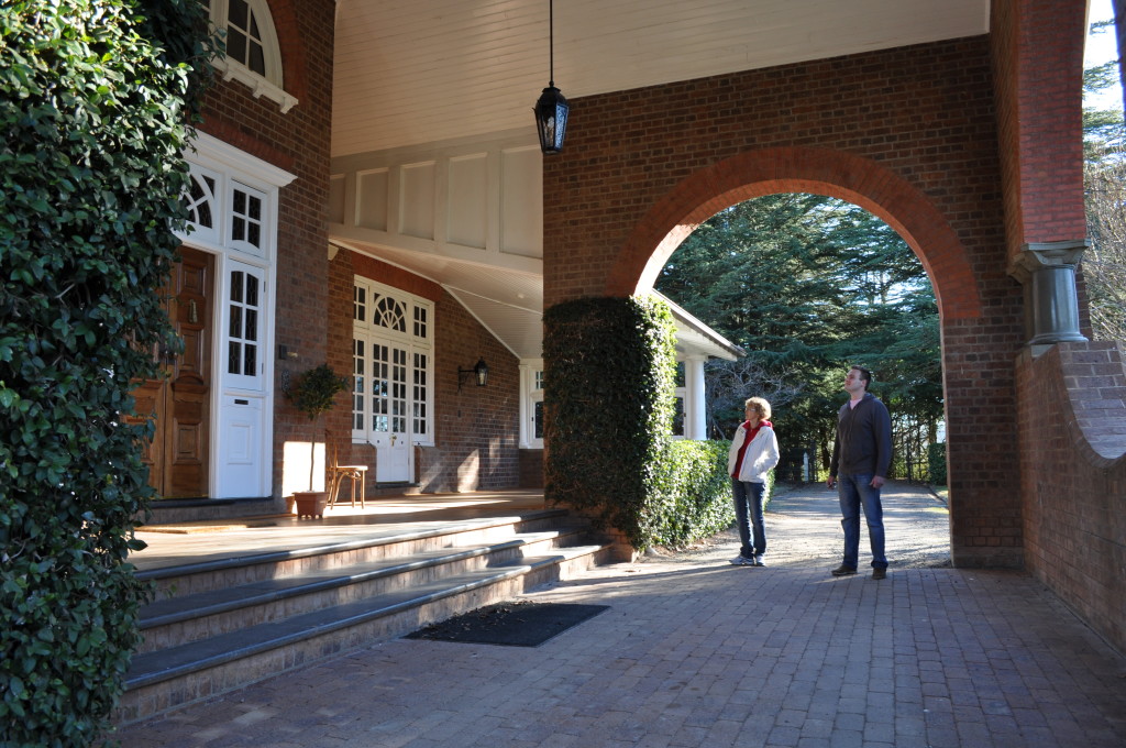 Peterson Winery Estate House entrance