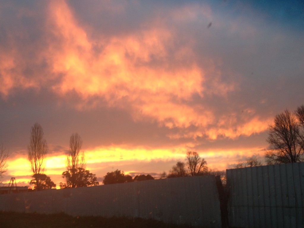 Sunset in Boorawa