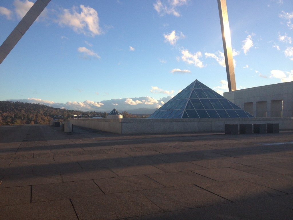The Roof (of the Parliament buildings).  Good views from here.